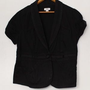 CATO Short Sleeved Cinched Blazer